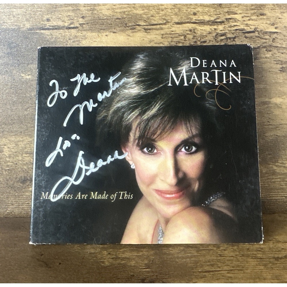 SIGNED DEANA MARTIN CD 2006 Memories Are Made Of This Tested Fast Safe Shipping